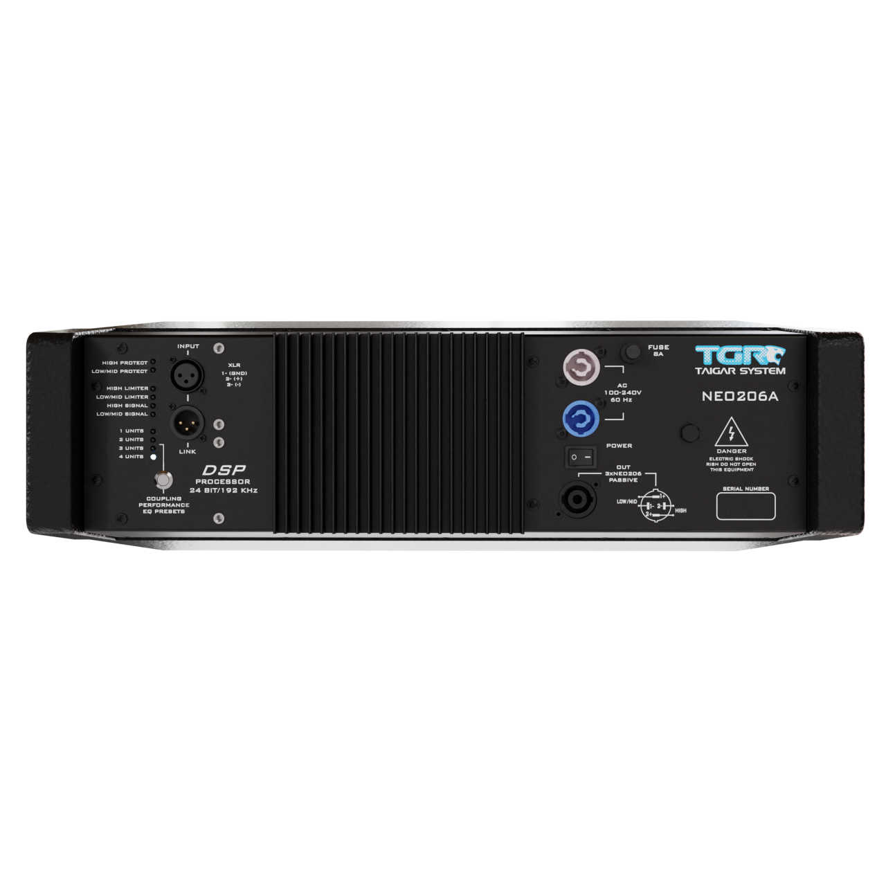 LINE ARRAY ATIVO NEO206A DSP - 2 X 6